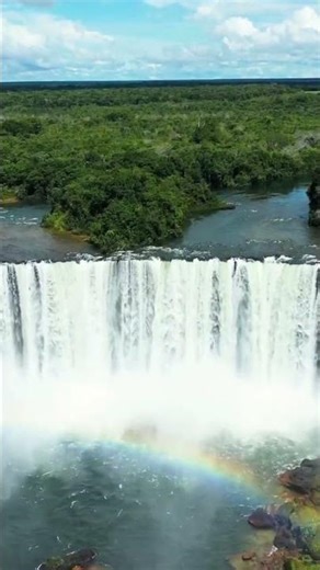 Drone Waterfall footage