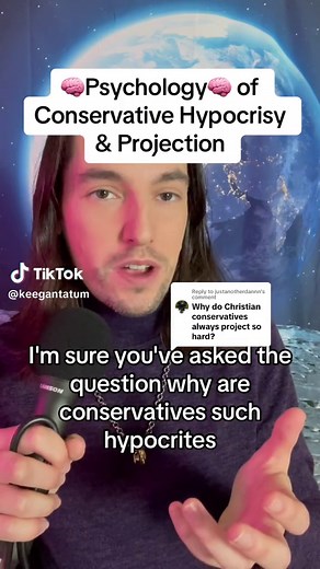 Replying to @justanotherdannn #psychology of why conservatives are such hypocrites #projection #politicalpsychology #fyp #politics #hypocrite #conservative #liberal #progressive #leftist #socialist