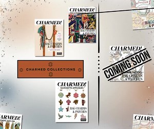 2.7K views · 13 reactions | ✨The Charmed Collection✨ Custom charms and patches are the accessory trend of the season! Turn your fabric and creativity into wearable art — from Feathers to Vintage Camping and Monograms! ✨ Keep an eye out for our next Add-Ons: Summer, Vintage Tattoos, World Travel, and beyond! 立 Head to Anita Goodesign for more information: https://anitagoodesign.com/pages/charmed | Anita Goodesign | Facebook