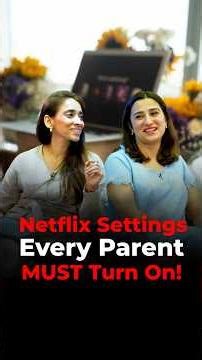 Netflix Settings Every Parent Must Turn On! #parentalcontrols #netflix #childsafety