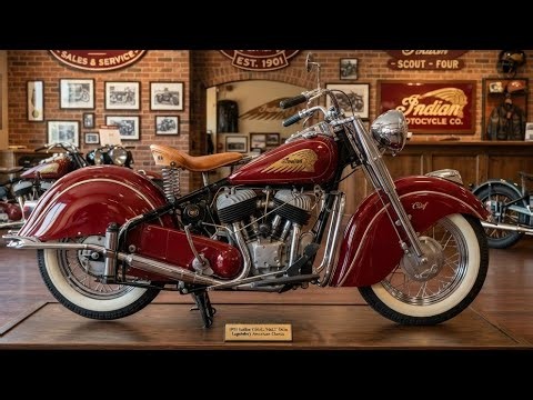 1951 Indian Motorcycle – The Legendary Classic That Still Turns Heads After 75 Years
