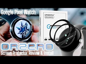 Orzero Screen Protector Review & Install | Google Pixel Watch #giftfromgoogle