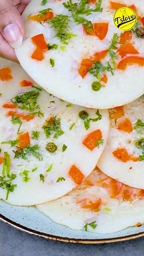 Instant Rava Uttapam Recipe #ravauttapam #breakfast