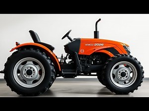 Powerful ITMCO 410 Orange Tractor Walkaround