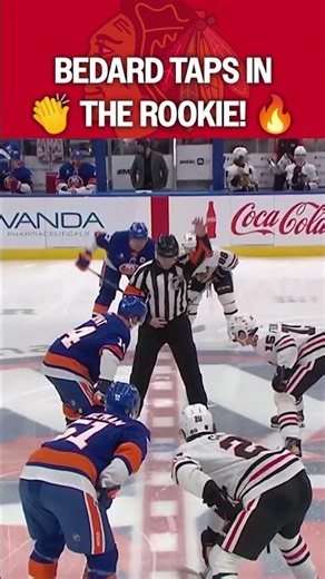 Bedard said "YOU'RE UP, KID!" 🤣