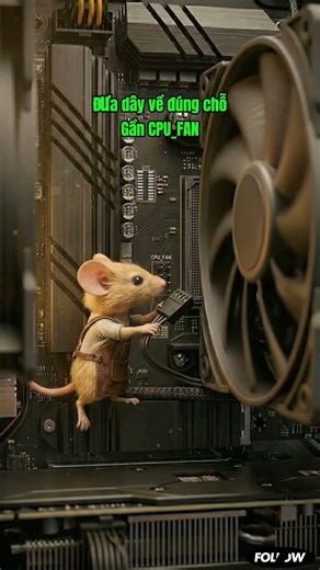 CPU Fan Error Dù Quạt Vẫn Quay | Cắm Sai Cổng CPU_FAN Trên Main