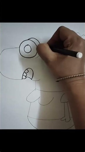 How to draw EI - Clarence...#shorts #viralshorts #drawing #cartoon