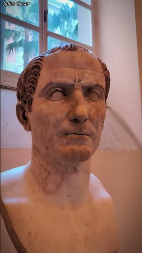 Julius Caesar: Ancient Sculpture #JuliusCaesar #AncientSculpture #AncientHistory #RomanHistory