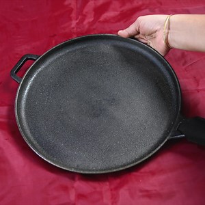 how to season & maintain cast iron DOSA pan for the first use | Ambika Shetty's Kitchen