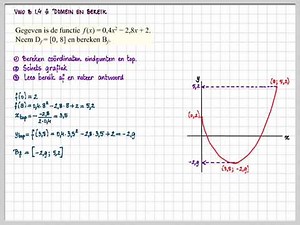 vwo B 1.4 A Domein en bereik