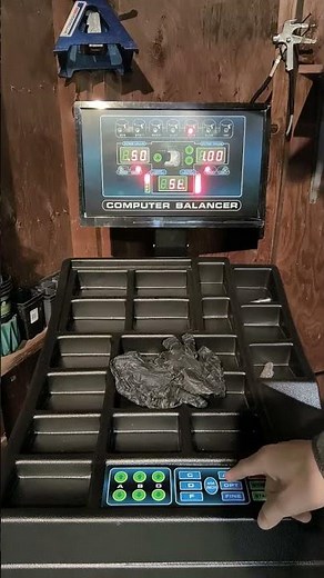 How to enable the laser on your Katool B550 or B760 wheel balancer.