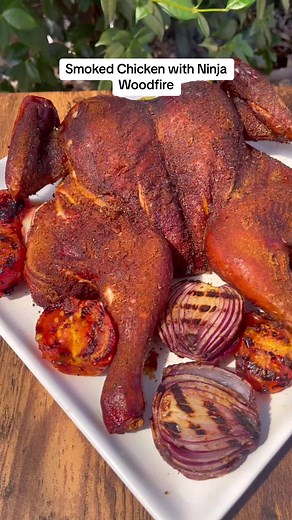 Delicious Smoked Chicken Recipe with Ninja Woodfire Grill