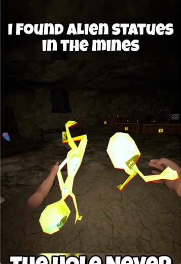 Alien Statues Found in VR Mines!