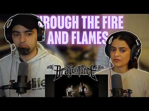 DragonForce - Through The Fire And Flames | Reaction | Mmmmy God.