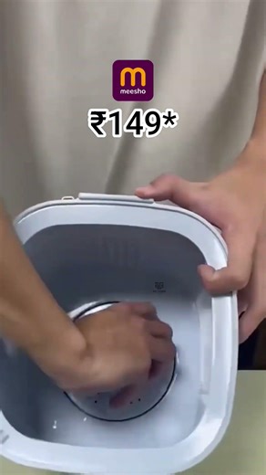 Portable Mini Bucket Washing Machine #shortsvideo #messho #amazon