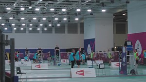 🏸 Peter Gade, Apolo Ohno, Marc Zwiebler, & Gus Kenworthy joined the court for Unified Badminton at the Special Olympics World Games Berlin 2023! BWF — Badminton World Federation #Berlin2023 #UnbeatableTogether | Special Olympics