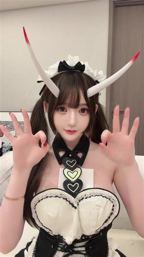 为森莫这么呆•⩊• #萌系女仆 #能代女仆 #碧蓝航线