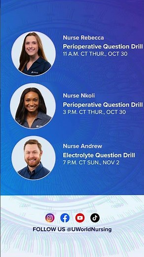Live NCLEX® Review Schedule