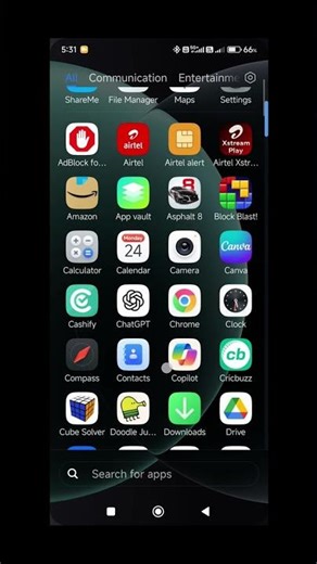 How to make the background transparent of the app drawer on Xiaomi | Questo Smart #smartphone #tech