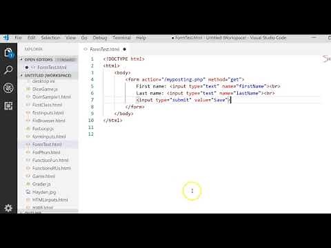 JavaScript #36 Get vs Post Form Method