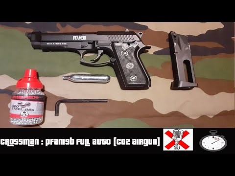 Crossman PFAM9B (semi auto/full auto steel BB airgun) [QUICK PRESENTATION]