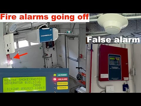 Fire alarms going off! false fire alarm.