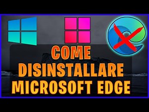 Come disinstallare Microsoft Edge