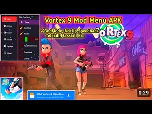 Vortex 9 Mod Menu APK, Vortex 9 Hack New Cheat V1.4.4