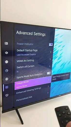 How to disable store mode on the new 2025 Hisense TVs (Vidaa)
