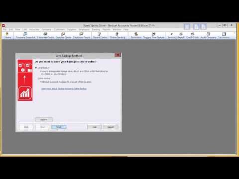 Backing up Files in Reckon Accounts Hosted HD