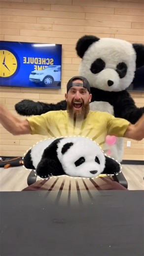 119K views · 372 reactions | First try, obviously  #dudeperfect #panda #trickshot | Dude Perfect | Facebook