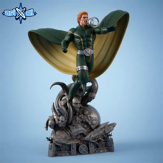 Banshee 1:6 Scale STL File – Sonic Scream Superhero Statue – Resin 3D Print Collectible - Etsy UK