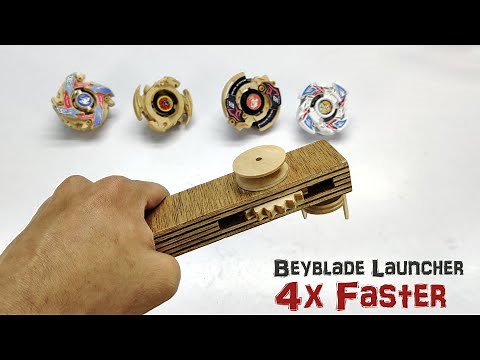 How to Make Your Beyblade 4x Faster with This Launcher - DIY