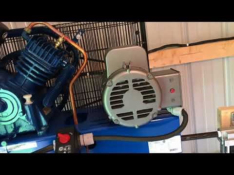 Quincy QT-54 Air Compressor Set Up And Review