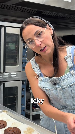 Ruby is available and ready to mingle… or something like that. #proteincookies #cookies #bakersoftiktok