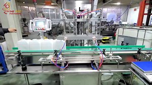 🚀 THE ONE PACKAGE MACHINERY: Automatic Four Heads Gear Pump Filling Machine – Power, Precision, Productivity! Quadruple nozzles for simultaneous filling, slashing production time while ensuring uniform dosing across bottles, jars, or containers. ⚙️ High-Performance Gear Pump Tech: Industrial-grade 316L stainless steel gear pumps deliver clog-free, corrosion-resistant transfer—ideal for thin fluids (oils, detergents) to thick liquids (syrups, creams). 🎯 Precision You Can See: Watch it in action