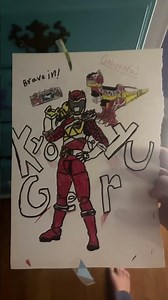 Kyoryuger kyoryu red /power rangers Dino charge Tyler red