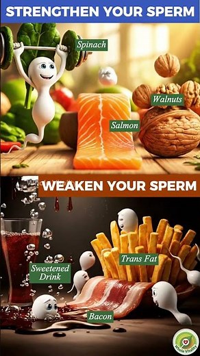 3 Sperm Health Foods | What to Eat (and Avoid) to Boost Male Fertility Naturally #healthyeating