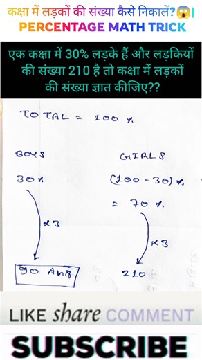 *Percentage Short Trick | इस सवाल को 2 सेकंड में कैसे करें?*🤯🤔🔥✍🏻#percentage #maths #trending #viral