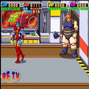 X-Men Arcade Game Boss Rush | Retro-Entertainment TV