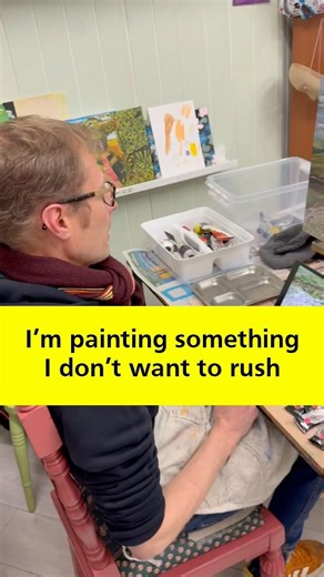 A Painting I Refuse to Rush