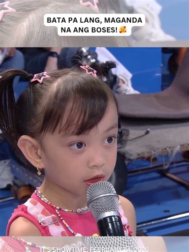 Sarina's Beautiful Rendition of 'Yesterday Once More' on It's Showtime