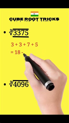 Master Cube Root in Seconds! ⚡ (Best Trick) #shorts #CubeRootTrick