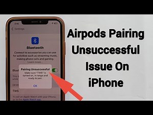 How to Fix Bluetooth Pairing Unsuccessful On iPhone