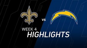 Chargers vs. Saints Highlights | 2016 NFL Week 4