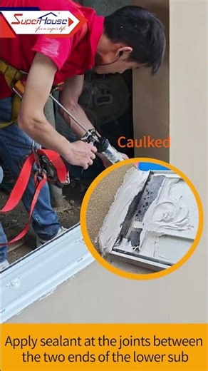 Waterproofing Works #doorsupplier #aluminium #hurricanewindows