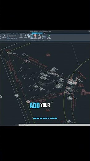 How to Create a Boundary Survey Draft in AutoCAD 💡🤝
