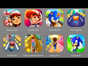 Subway Surfers New Update, Subway Surfers City, Sonic Dash, Subway Princess Runner, Kooply Run