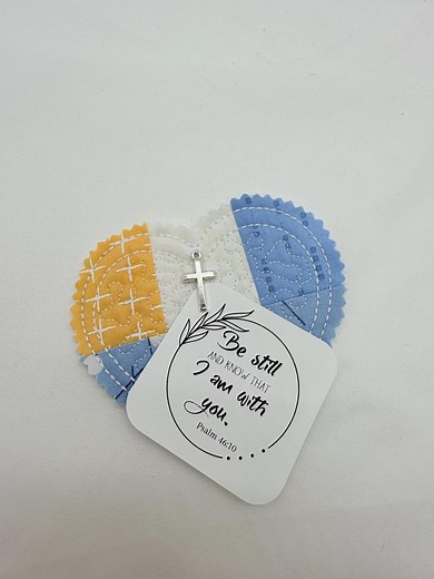 Heart Shaped Prayer Quilt – Handmade Comfort Gift – Christian Encouragement Keepsake - Etsy