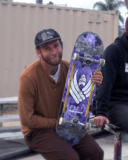 5.4K views · 374 reactions | Dan Corrigan on the Shape 244, 8.5" Color Burst FLIGHT Deck ️ Deville | Powell-Peralta | Facebook